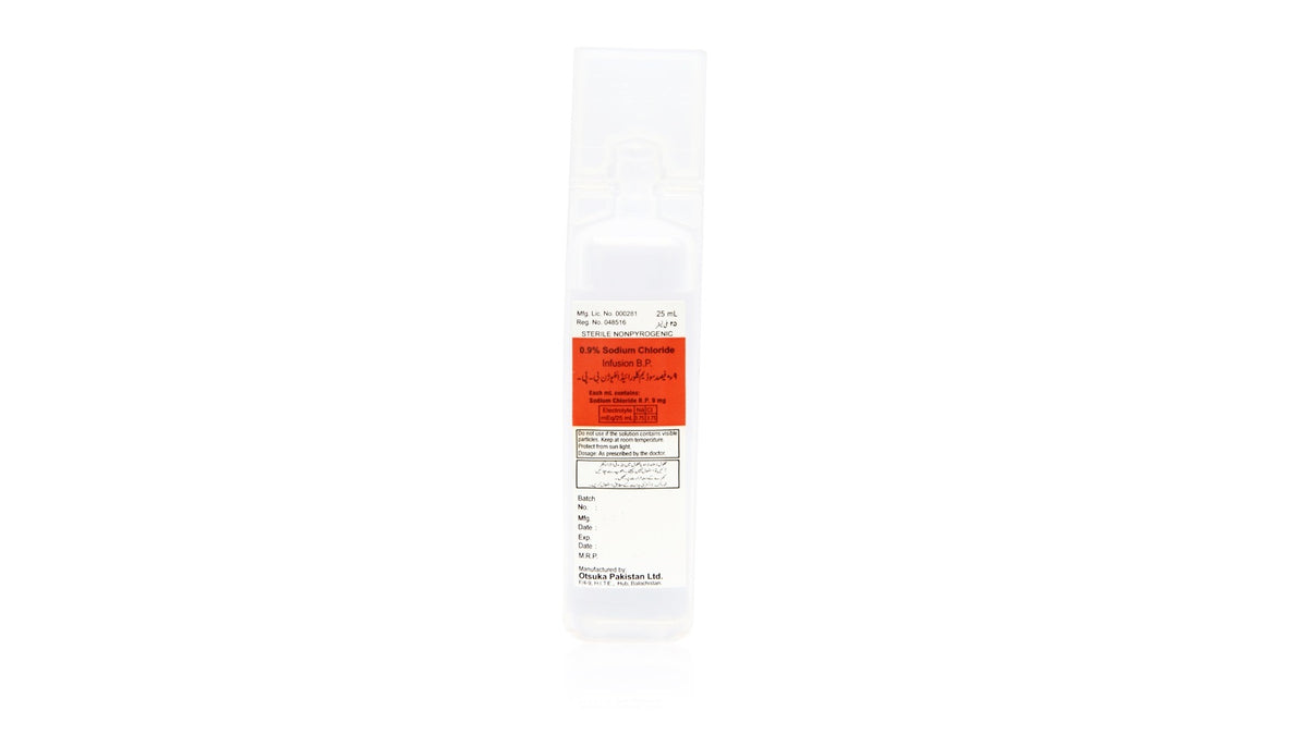Normal Saline Ampoule 0.9% 25ml