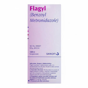 Flagyl 120ml Suspension 200mg/5ml