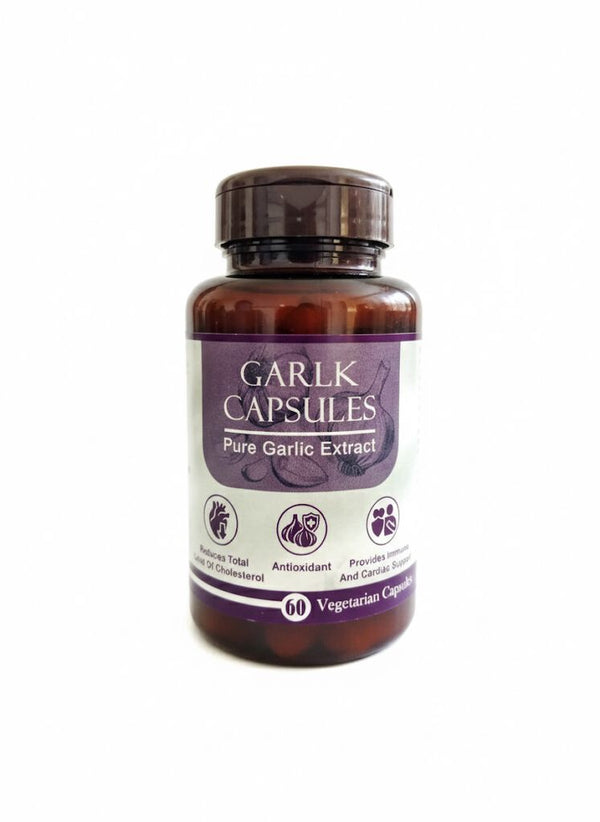 Garlic Capsules – Pure Garlic Extract (300mg)