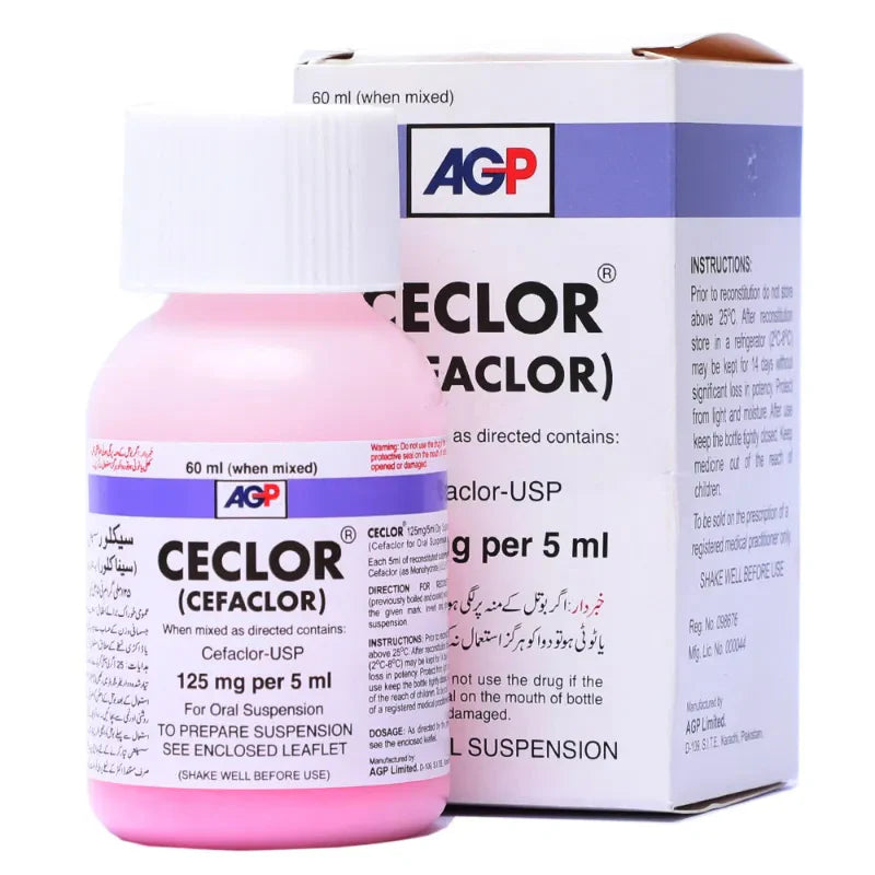 Ceclor 60ml Suspension 125mg/5ml