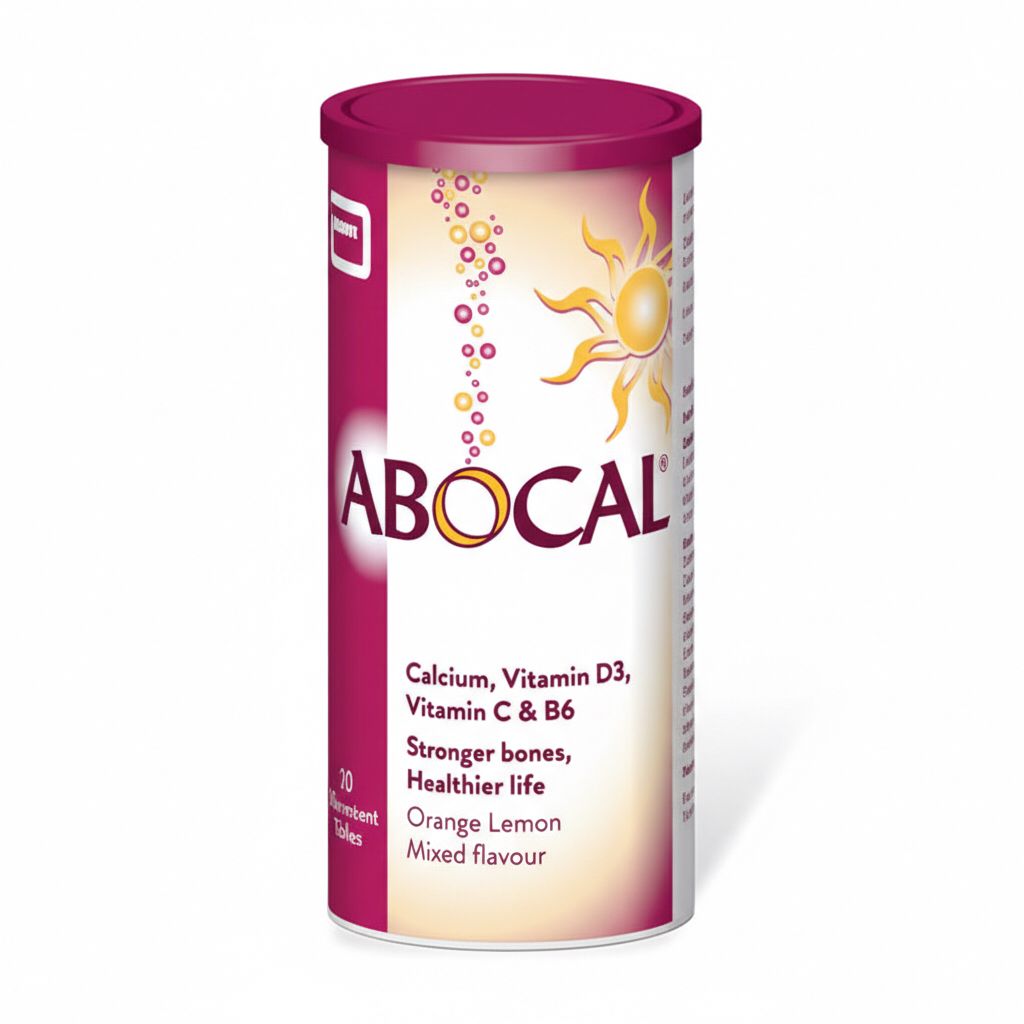 Abocal Effervescent Tablets (1 Bottle = 10 Tablets)
