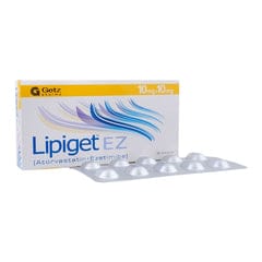 LIPIGET EZ ( 10MG + 10MG ) 10 TABLET