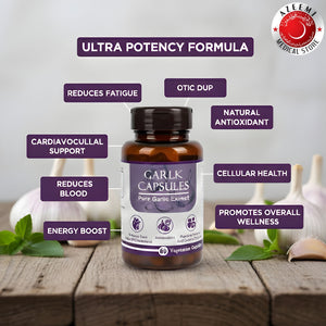 Garlic Capsules – Pure Garlic Extract (300mg)