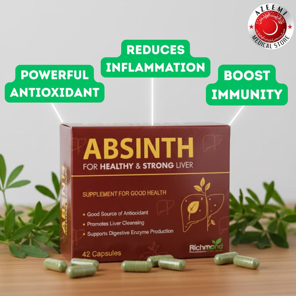 Absinth – For a Healthy & Strong Liver (42 Capsules)