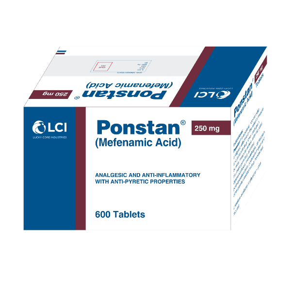 Ponstan Tablets 250mg (1 Strip = 10 Tablets)