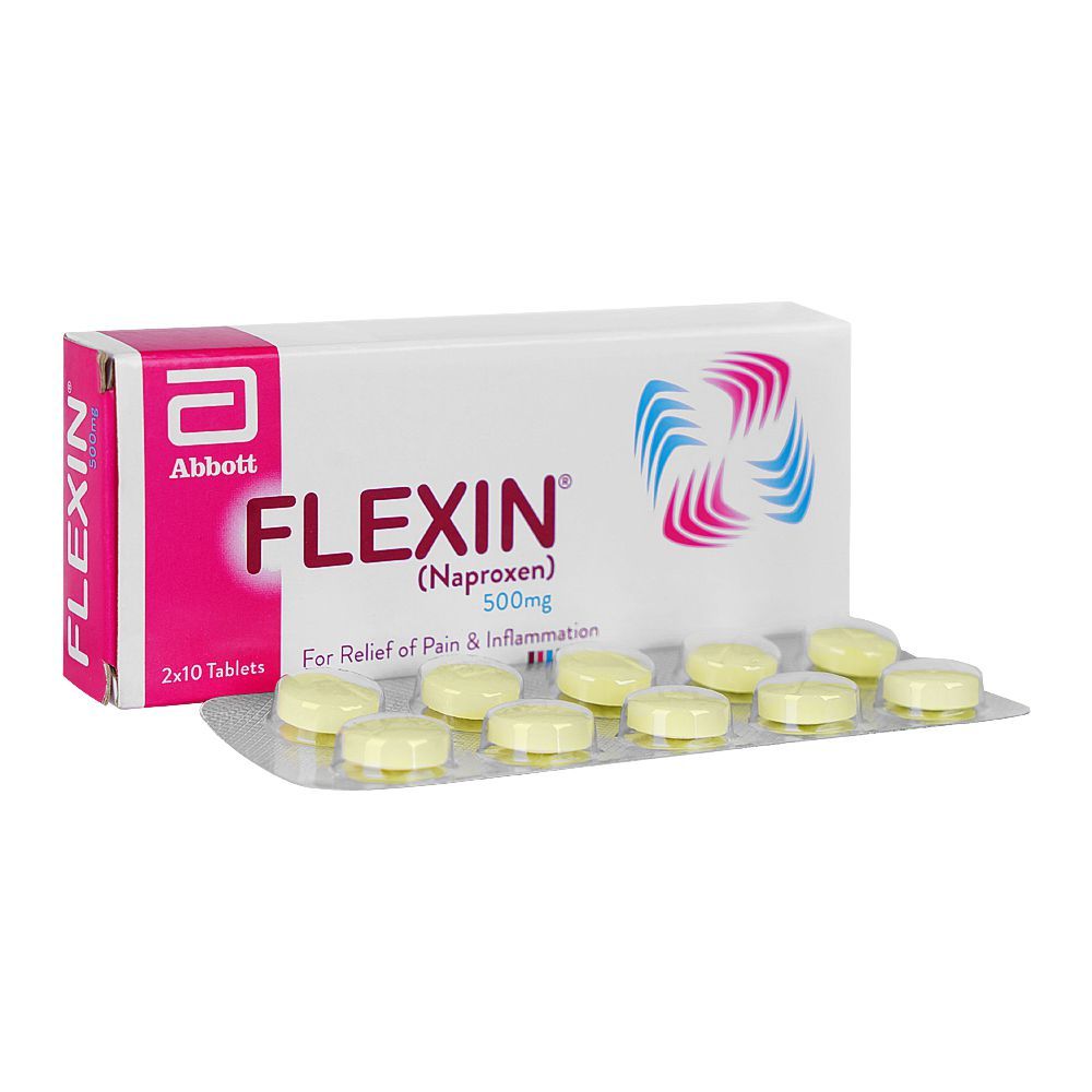 Flexin 500mg 2x10 Tablets