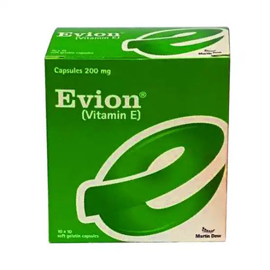 Evion Capsules 200mg (1 Strip = 10 Capsules)