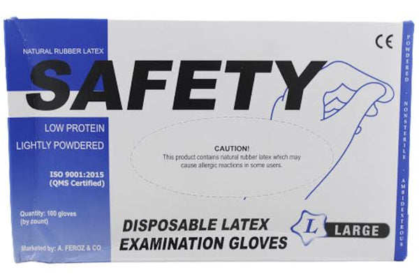 Safety Examination Gloves size Large