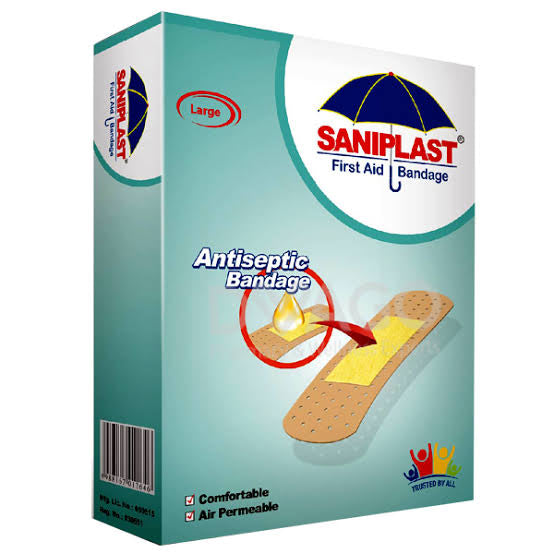 Saniplast Sachet Bandage (Box = 10Pcs)