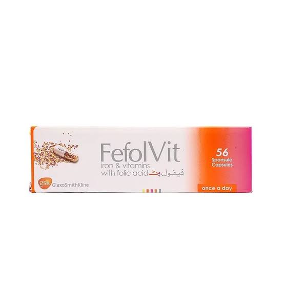 FefolVit Capsules, 56 Ct - GSK