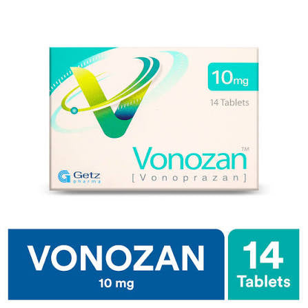 Vonozan Tablets 10mg (1 Strip = 7 Tablets)