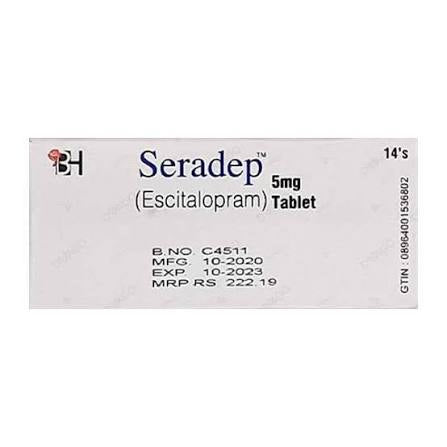 Seradep Tablets 5mg (1 Strip = 7 Tablets)