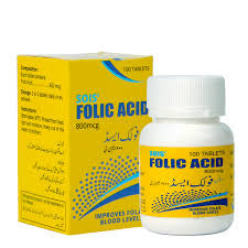 Sois Folic Acid Tablets (1 Bottle = 100 Tablets)