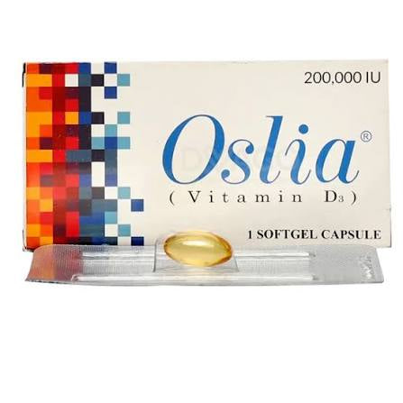 Oslia Softgel Capsules 200,000IU (1 Box = 1 Capsule)