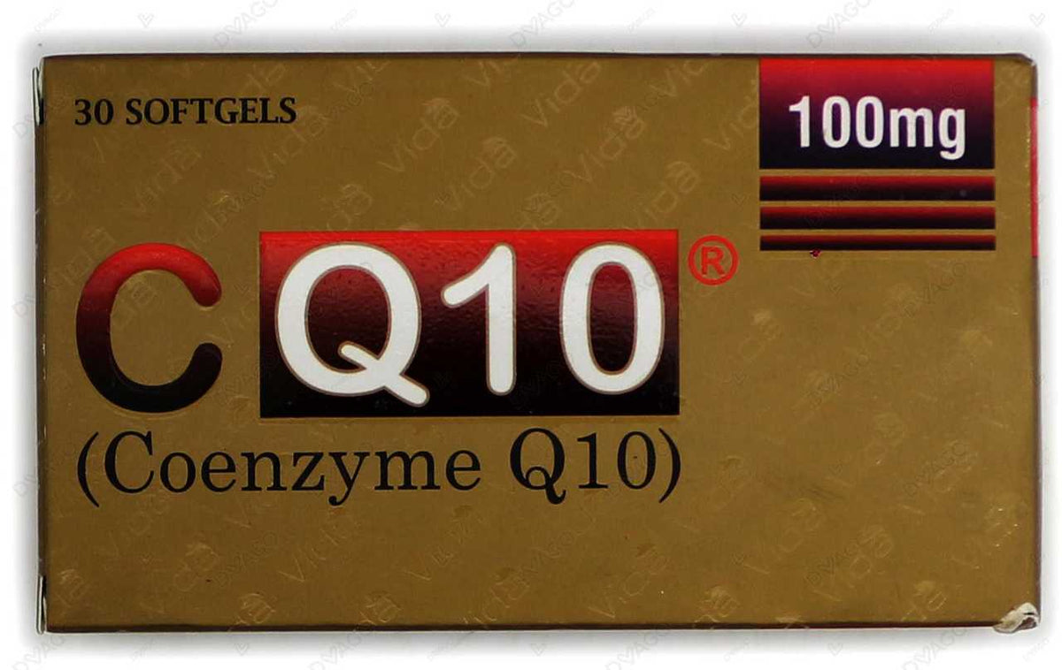 Cq10 Softgels 100mg (1 Box = 3 Strips) (1 Strip = 10 Capsules)