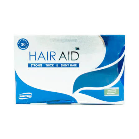 Hair Aid Softgel Capsules (1 Box = 30 Capsules)