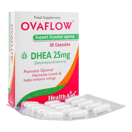 Healhaid Ovaflow Dhea capsules 25mg