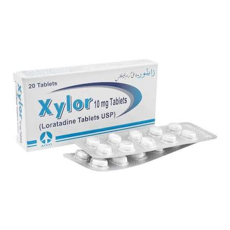 Xylor Tablets 10mg (1 Box = 2 Strips) (1 Strip = 10 Tablets)