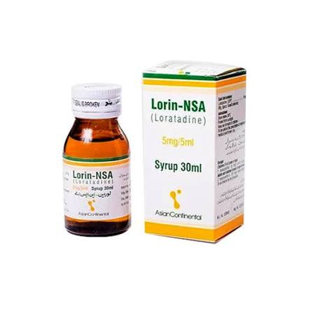 Lorin-NSA 30ml Syrup 5mg/5ml