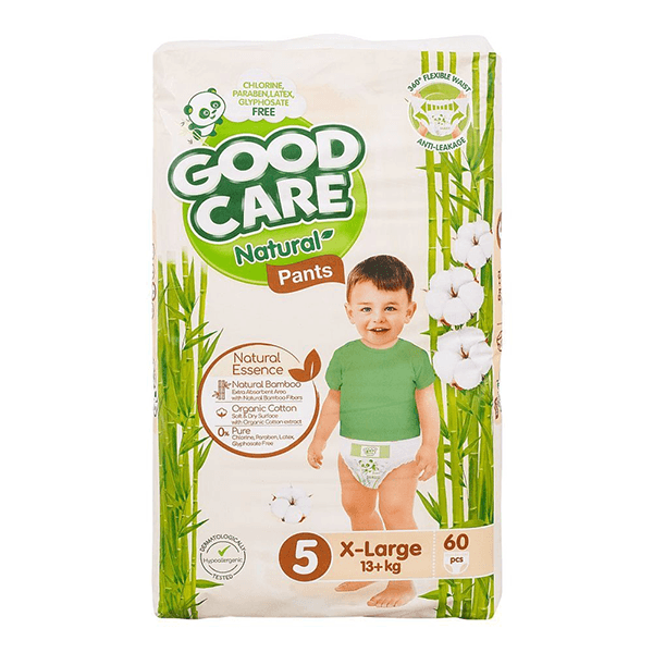 Good Care Natural Baby Pants size 5 X-Large 60Pcs