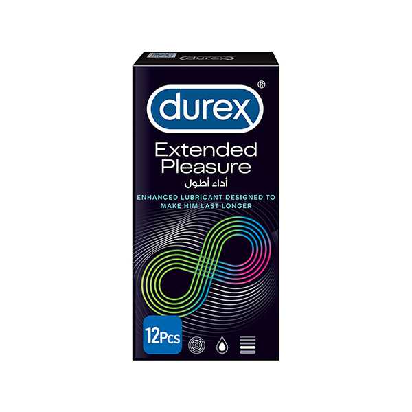 Durex Extended Pleasure Condoms (Pack of 12)