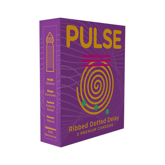 PULSE RIBBED DOTTED DELAY 3S