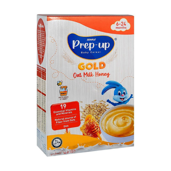 Prep-Up Baby Cereal Gold with Oat Milk & Honey 175g
