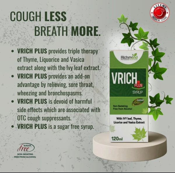 VRICH PLUS SYRUP          120ML