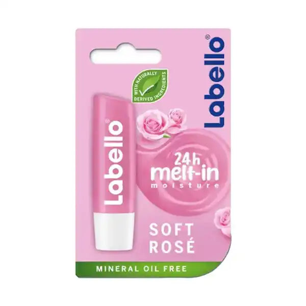 Labello Soft Rose Lip Balm 4.8G