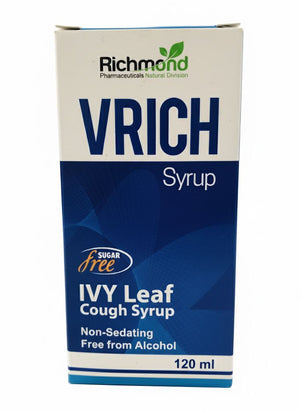 VRICH IVY Leaf Cough Syrup – 120ml