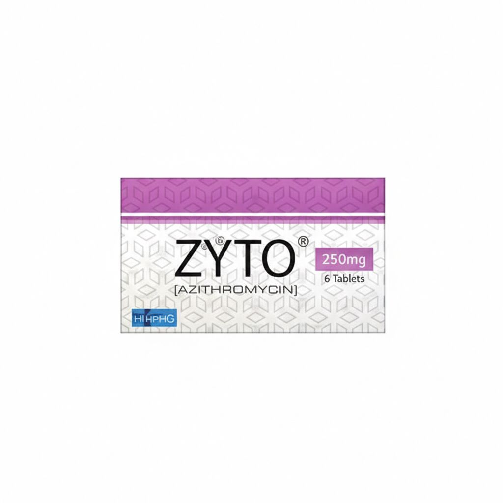 Zyto Tablets 250mg (1 Box = 1 Strip)(1 Strip = 6 Tablets)
