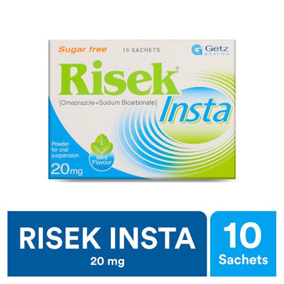 Risek Insta (20mg) 10 Sachets
