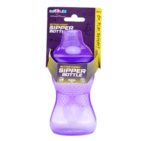 Cuddles Active Kids Sipper Bottle 8M+ 350ml