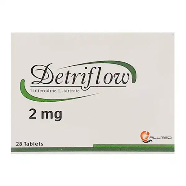Detriflow Tablets 2mg (1 Strip = 14 Tablets)