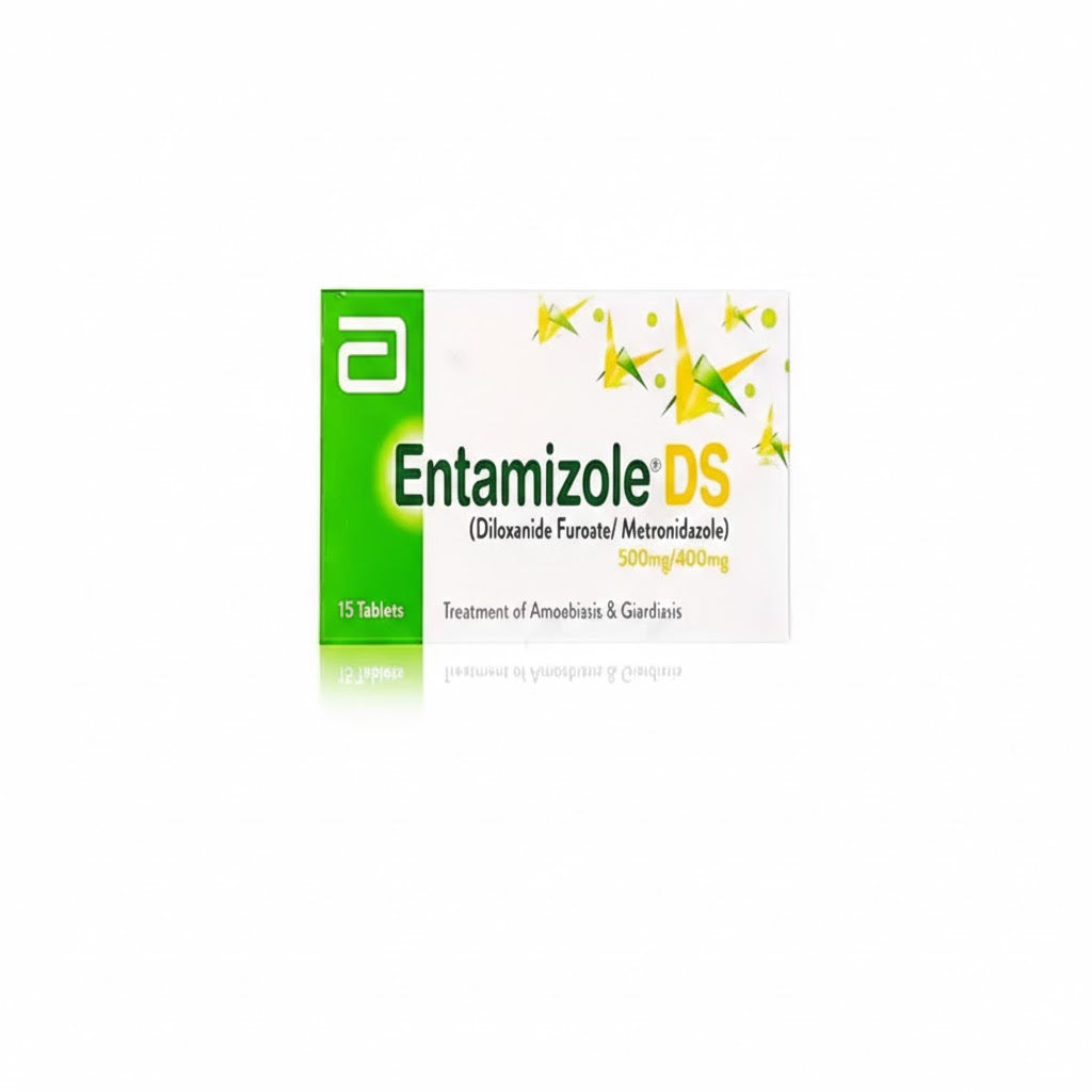 Entamizole Ds Tablets 500mg/400mg (1 Box = 15 Tablets)