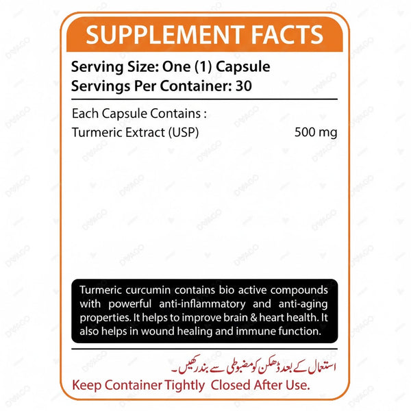 Nutrifactor Turmeric Curcumin